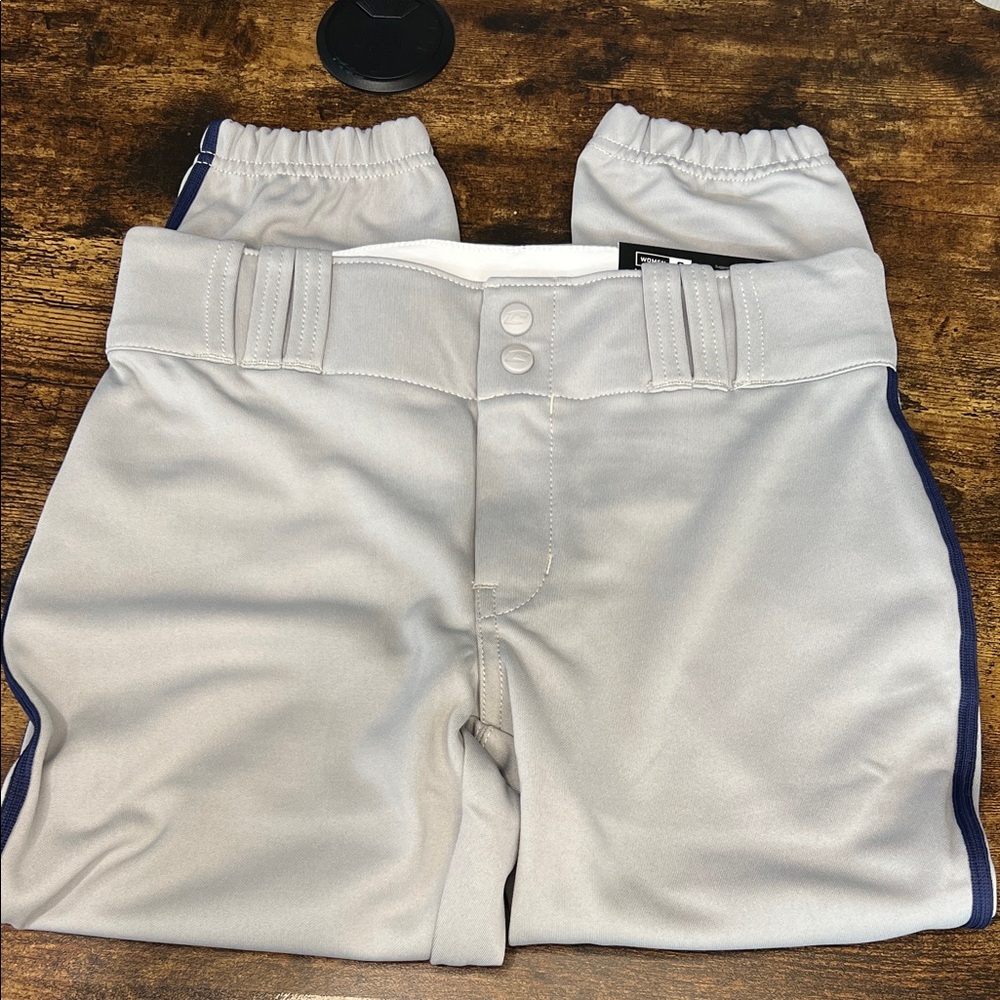 Stylish Gray Women's S Softball Knickers Active Sport Uniform
